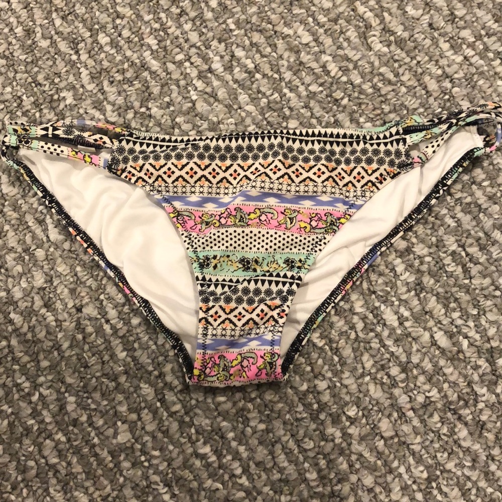Victoria’s Secret bikini bottoms.
